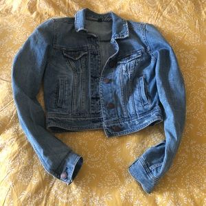 Cropped Jean Jacket